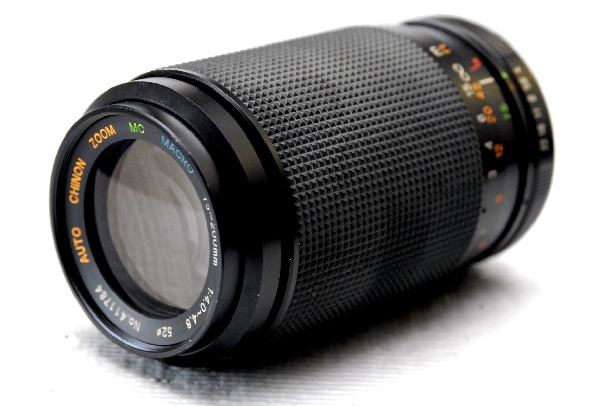 ペンタックス Kマウント専用 CHINON チノン製 75-200mm 高級ズームレンズ 超希少・作動品