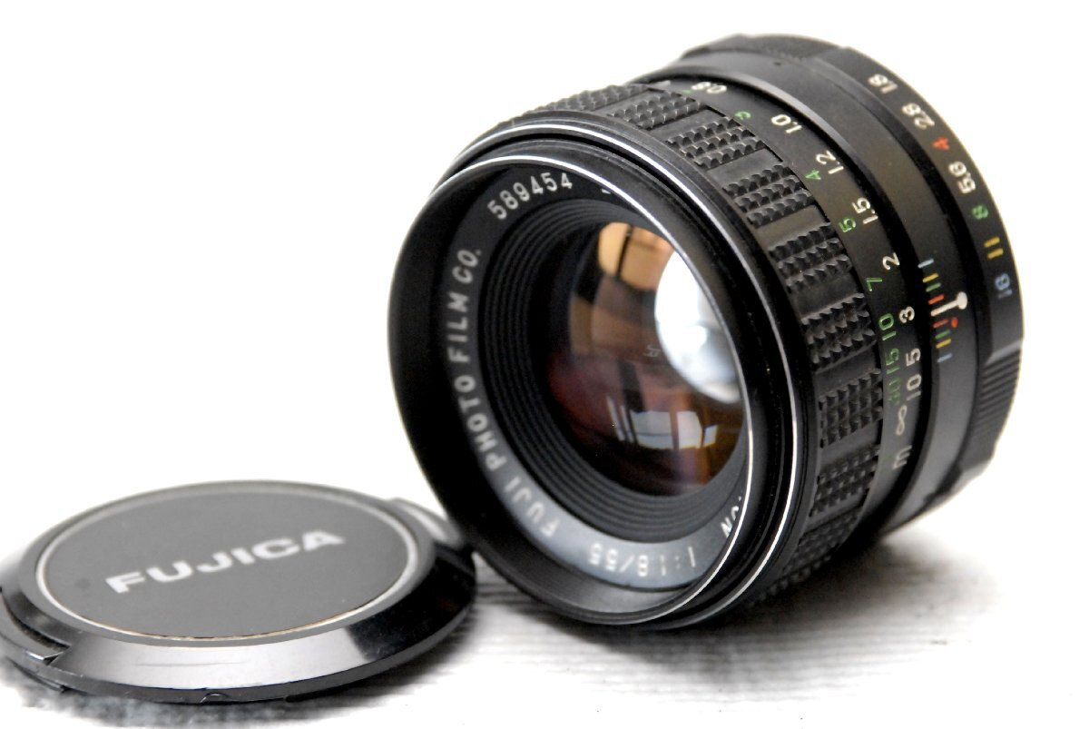 （綺麗）ペンタックス M42マウント専用 FUJINON フジノン 55mm 単焦点レンズ 1:1.8 希少な作動品