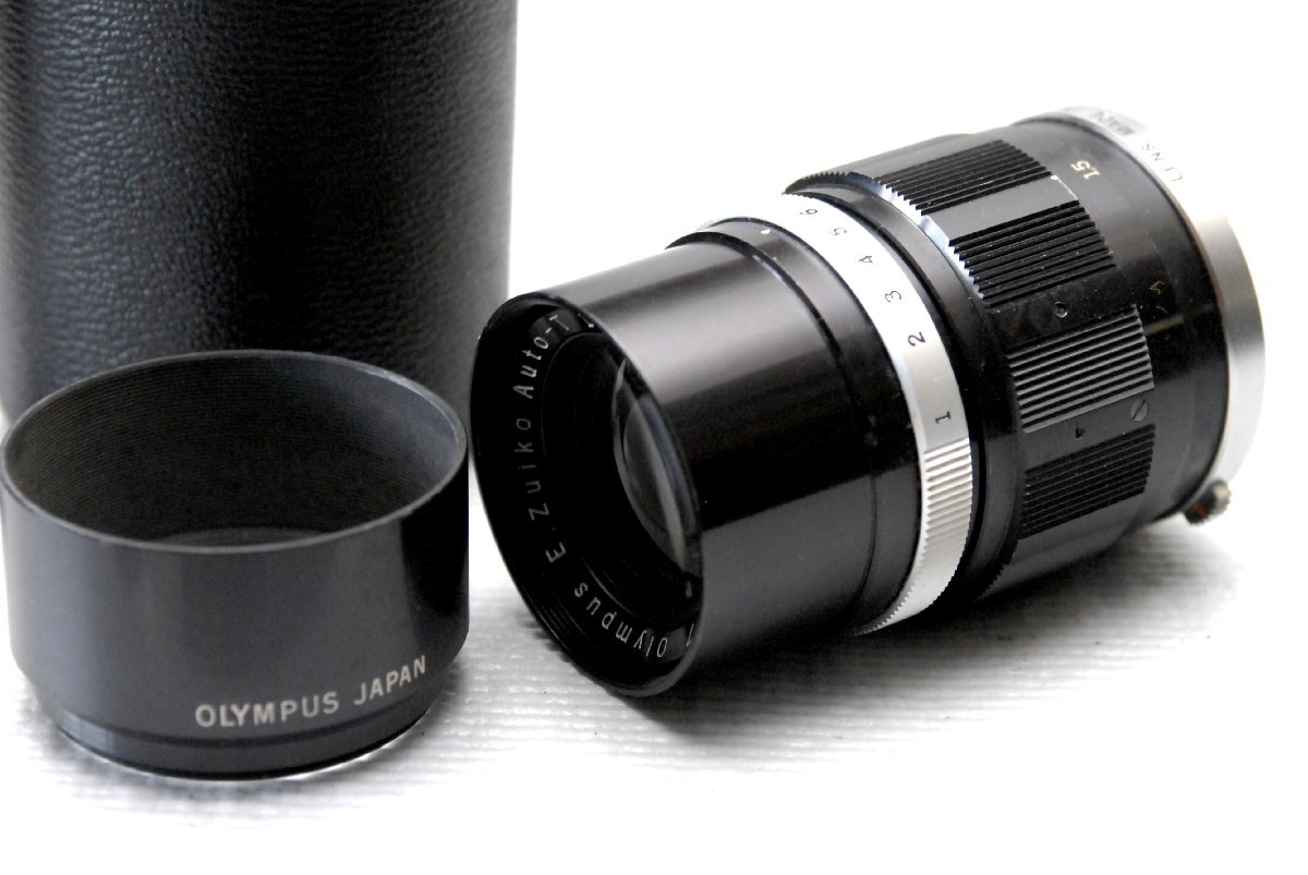 OLYMPUS オリンパス純正 高級一眼レフカメラ PEN専用100mm 単焦点レンズ1:3.5 希少な作動品