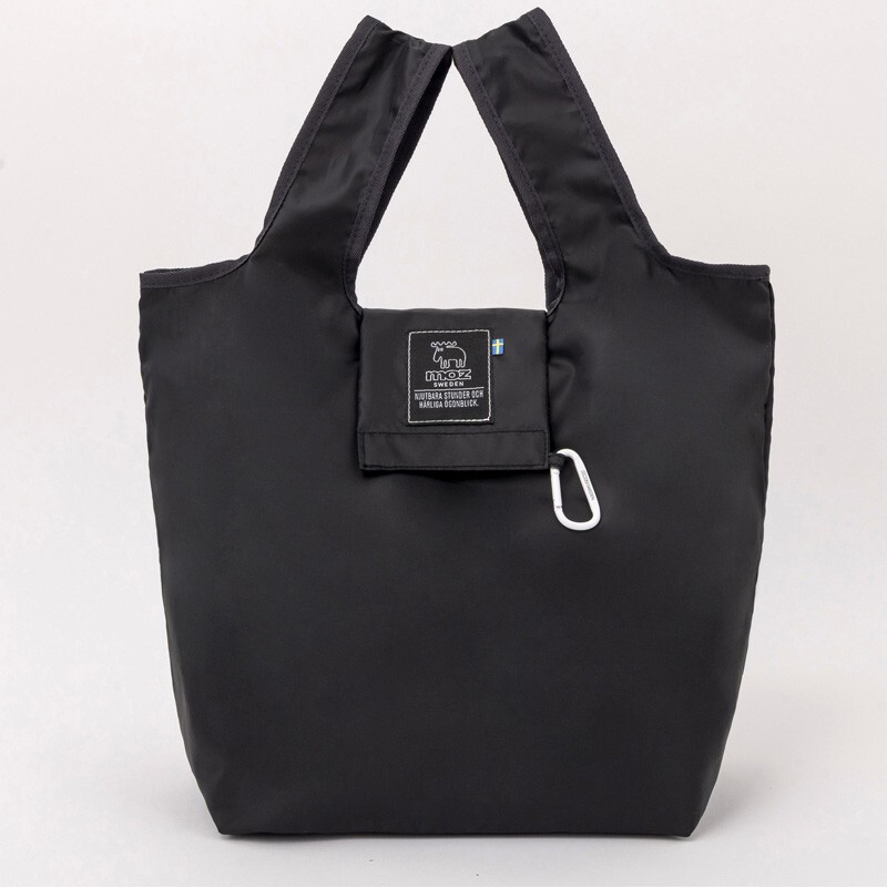 1 65 moz [モズ] ショッピングバッグ SPRING EDITION BLACK 送料290円