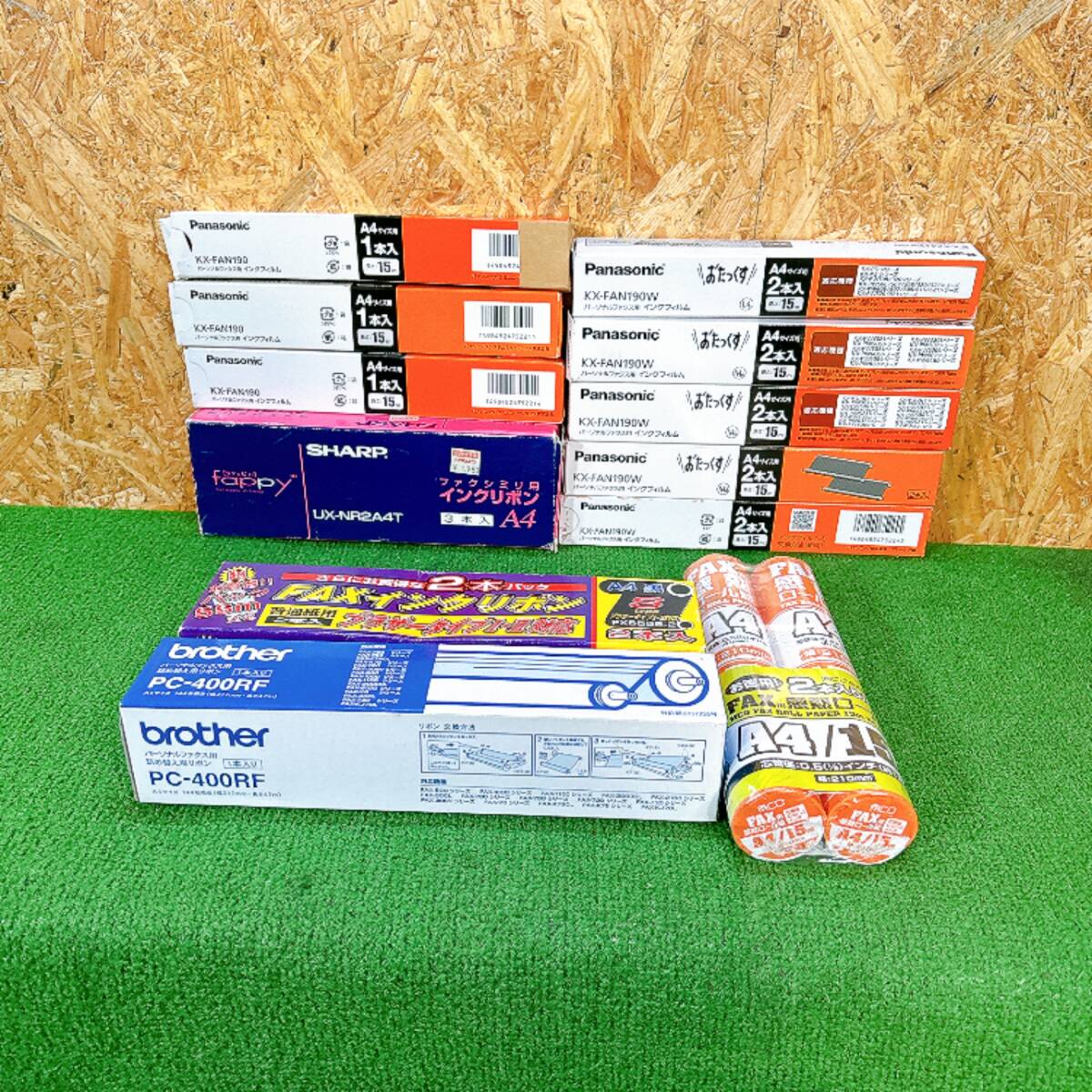 インクフィルム まとめ ファクシミリ ファックス用 未使用 未開封 状態色々 パナソニック シャープ 現状品 状態不明 ジャンク