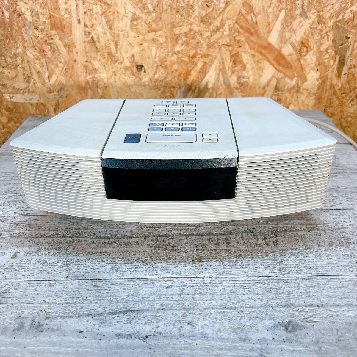 BOSE Wave Radio/CD ボーズ AWRCOP CDラジカセ 卓上型 スピーカー 一体型 オーディオ 本体 中古 ジャンク