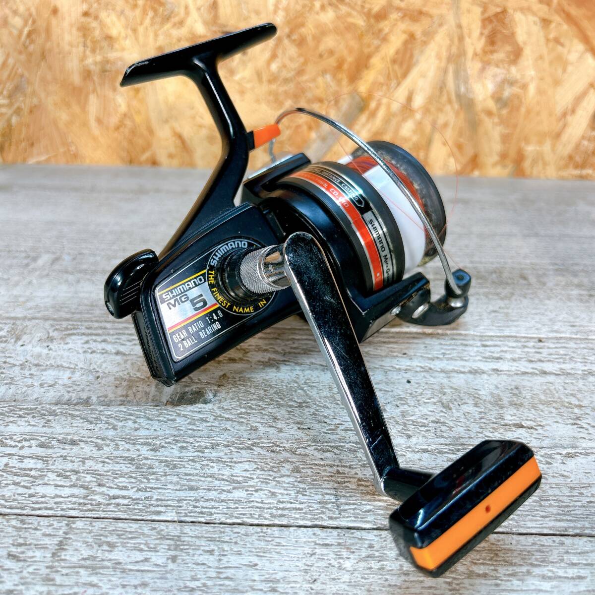 リール SHIMANO シマノ スピニングリール MG-5 釣り具 釣り フィッシング ジャンク 中古 状態不明