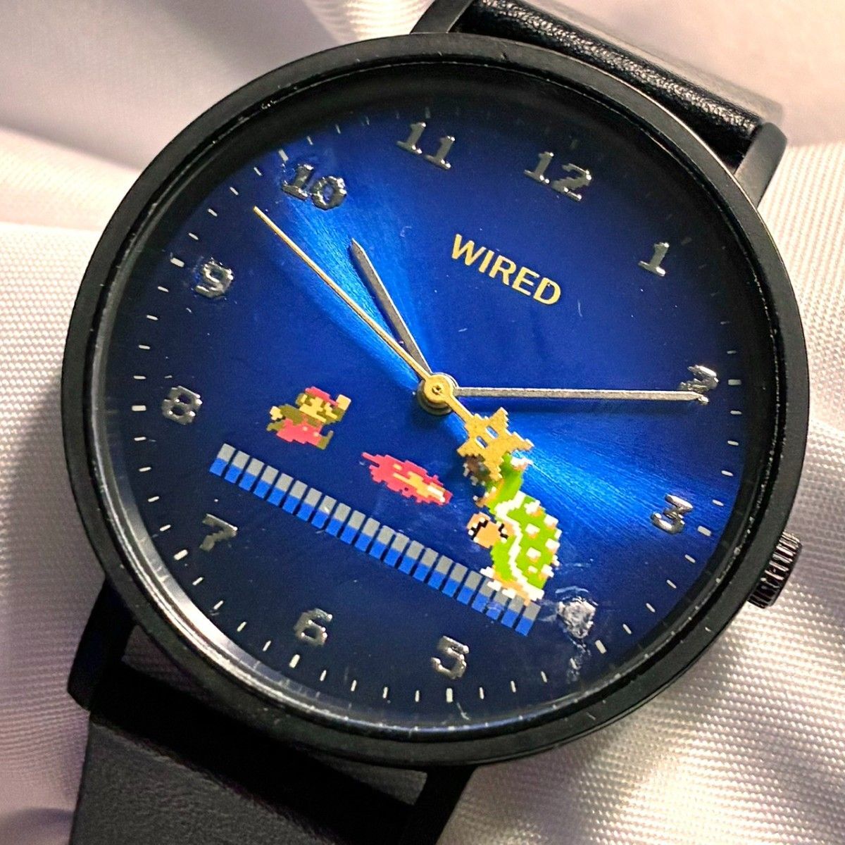 【限定 1200本!!稼働 電池交換済】 セイコー SEIKO スーパーマリオブラザーズ 腕時計ワイアード WIRED レア