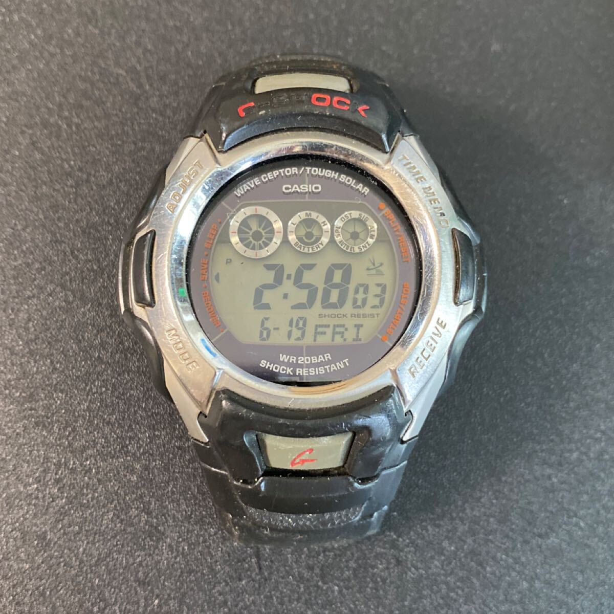CASIO G-SHOCK ソーラー 腕時計 GW-500J 管理126