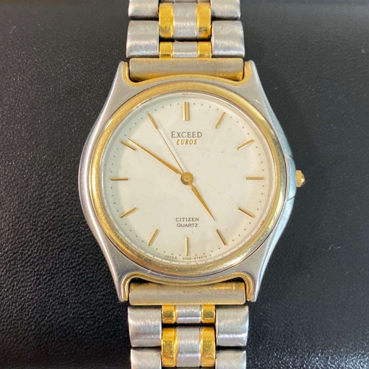 CITIZEN EXCEED EUROS 腕時計 2730-274822 クォーツ 管理141