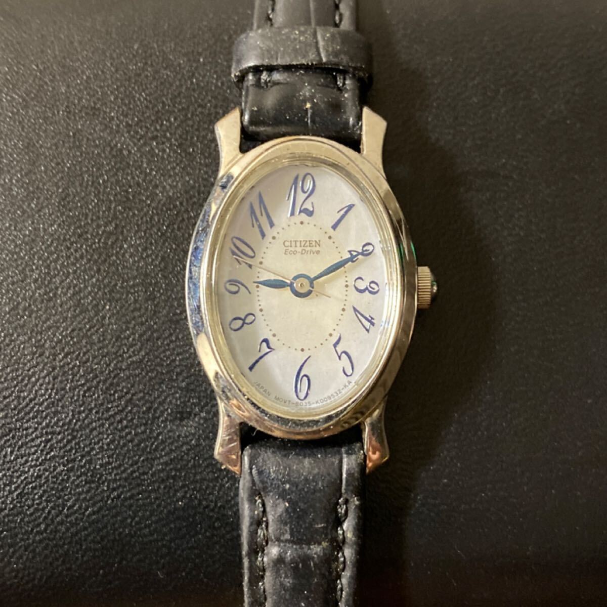 CITIZEN Eco-Drive 腕時計 B035-K006503 管理195