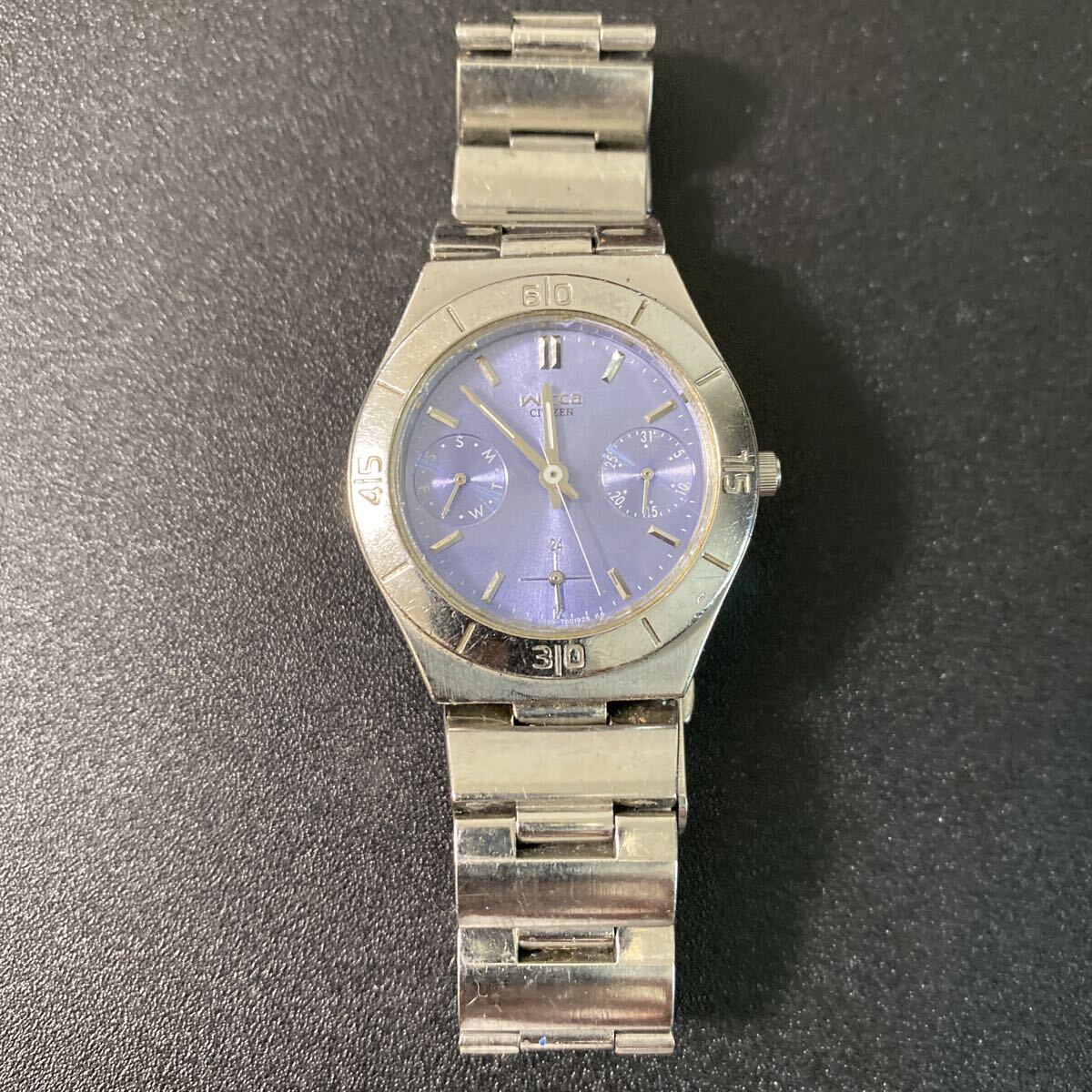 CITIZEN WICCA 腕時計 6329-L20107 クォーツ 管理201