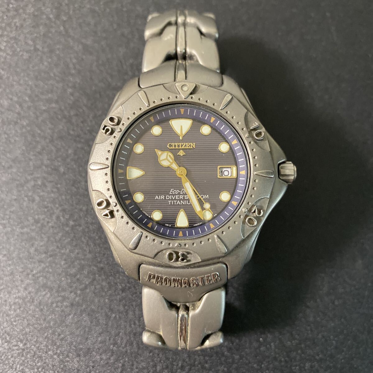 CITIZEN シチズン PROMASTER 腕時計 7877-H01911 管理213
