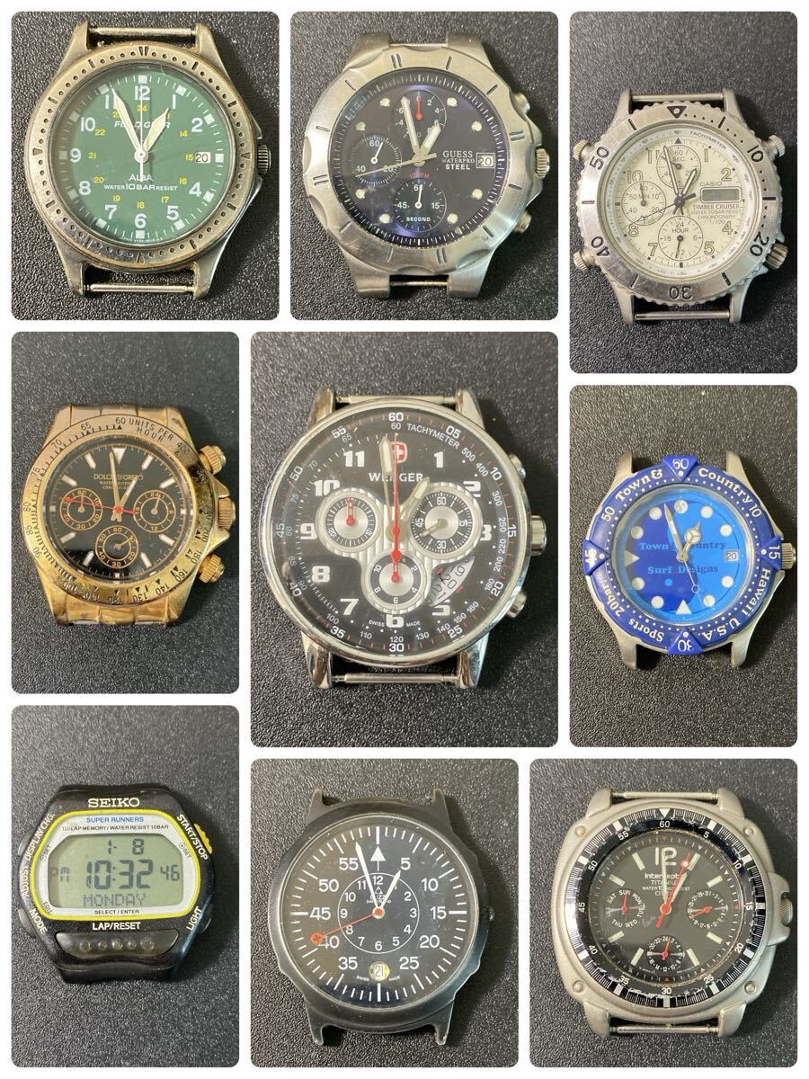 SEIKO CASIO WENGER CITIZEN TOWN&COUNTRY 腕時計 9点まとめて 管理217