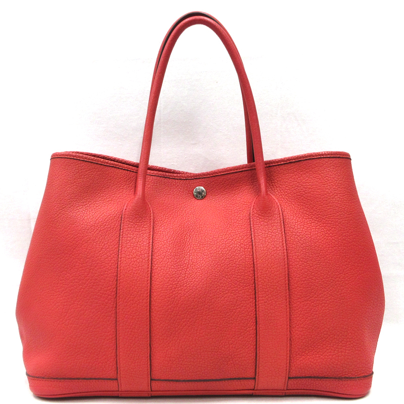 HERMES／エルメス　ガーデンパーティPM　ネゴンダ　ブーゲンビリア　T刻印　トートバッグ　800050030