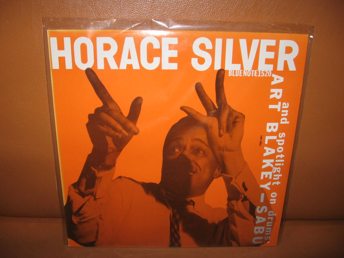【美品 BLUE NOTE 〈BLP 1500 SERIES〉1952年 BN152０】HORACE SILVER TRIO AND ART BLAKEY-SABU ホレス・シルヴァー・トリオ