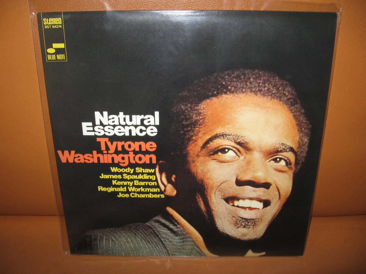 【美品 Blue Note LP 最後の復刻 第5回 】Natural Essence/Tyrone Washington BN4247 ナチュラル・エッセンス/タイロン・ワシントン