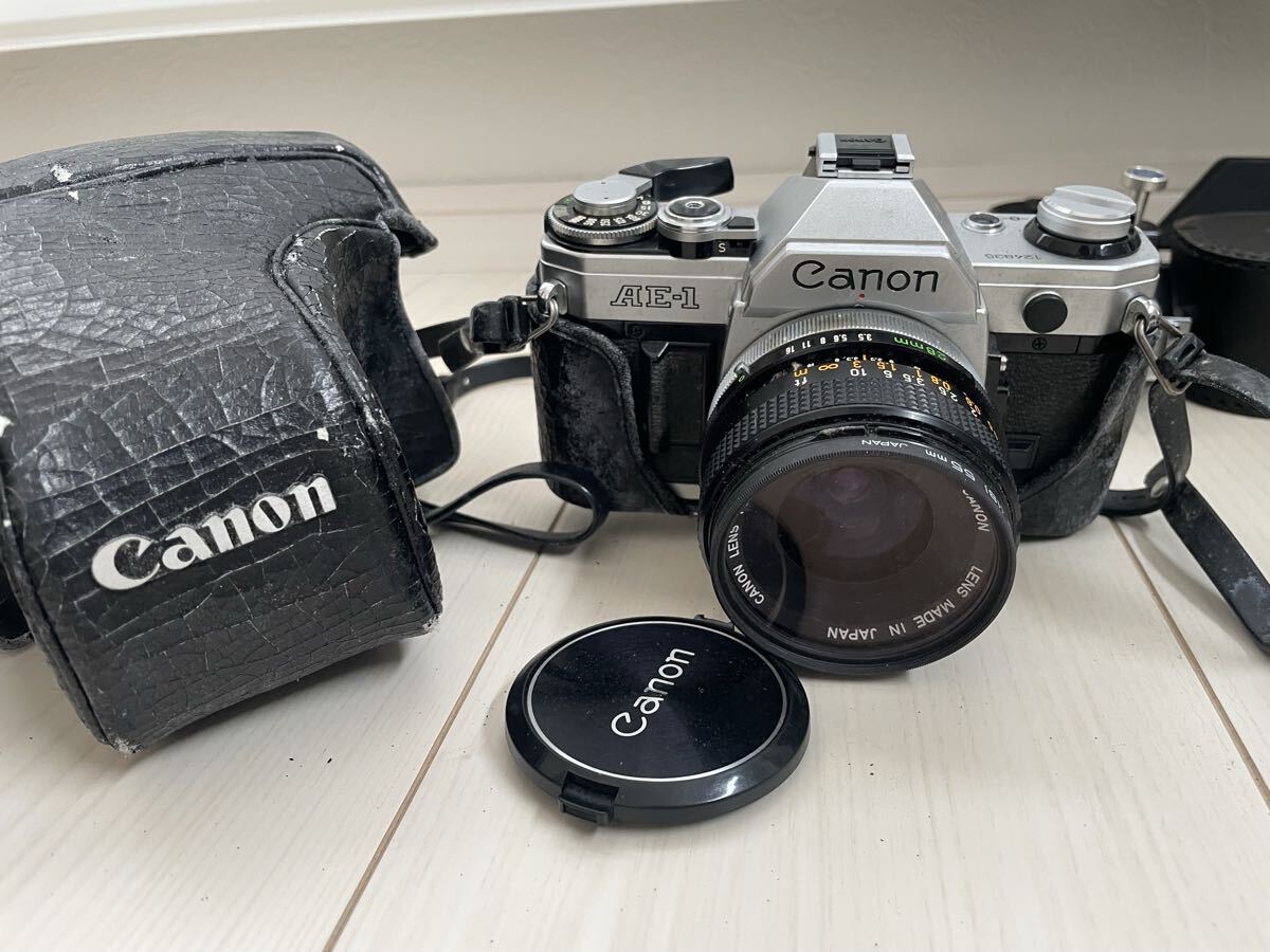 Canon おまとめ売り キャノン AE-1 フィルムカメラ レンズ