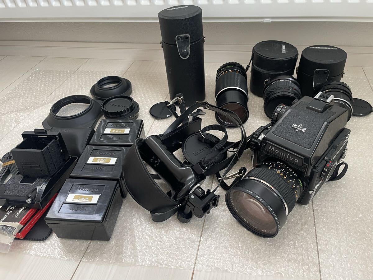 Mamiya マミヤ M645 おまとめ 中判フィルムカメラ レンズ