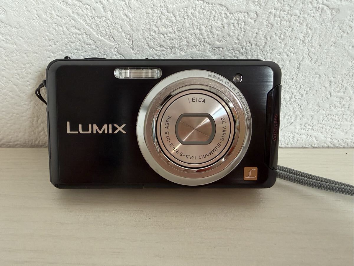 LUMIX ルミックス デジカメ コンパクトデジタルカメラ ブラック Panasonic パナソニック