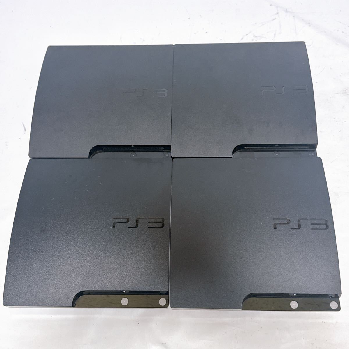 1円〜 動作品 SONY ソニー PlayStation3 PS3 プレイステーション3 プレステ3 4台 まとめ売り チャコール ブラック