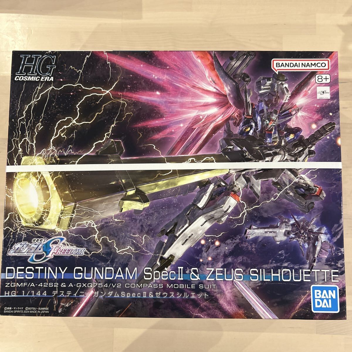 未組立 HG 1/144 デスティニーガンダムSpecII＆ゼウスシルエット 機動戦士ガンダムSEED FREEDOM ガンプラ