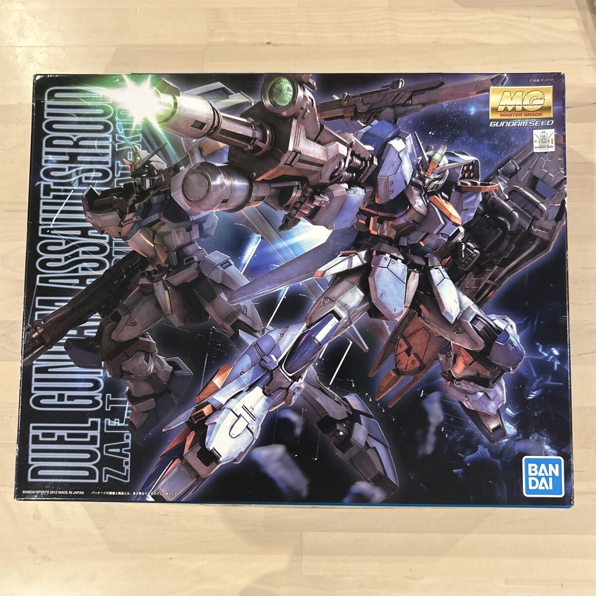 未組立 GAT-X102 デュエルガンダムアサルトシュラウド （1/100スケール MG ガンダムSEED 機動戦士ガンダムSEED 5062904）