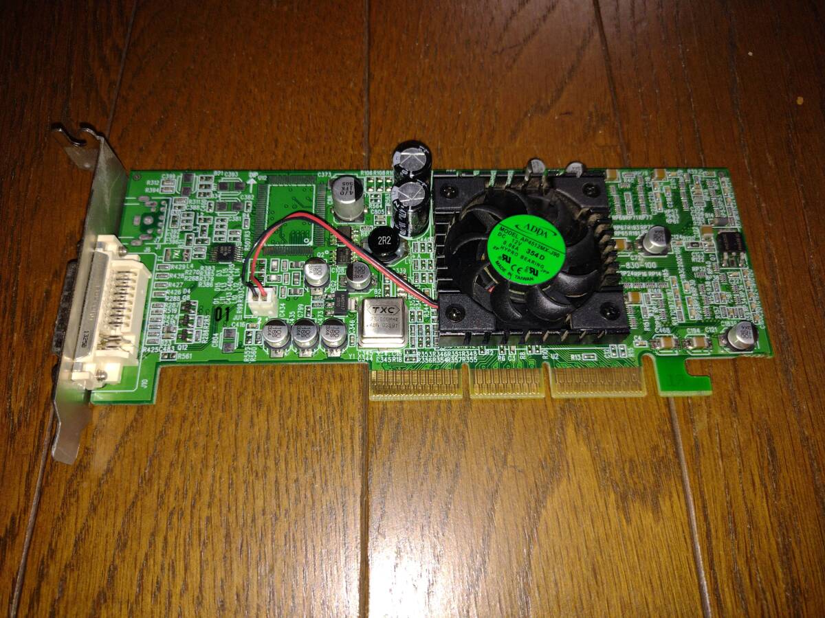 ATI Radeon 9100LE AGP 64MB ロープロ