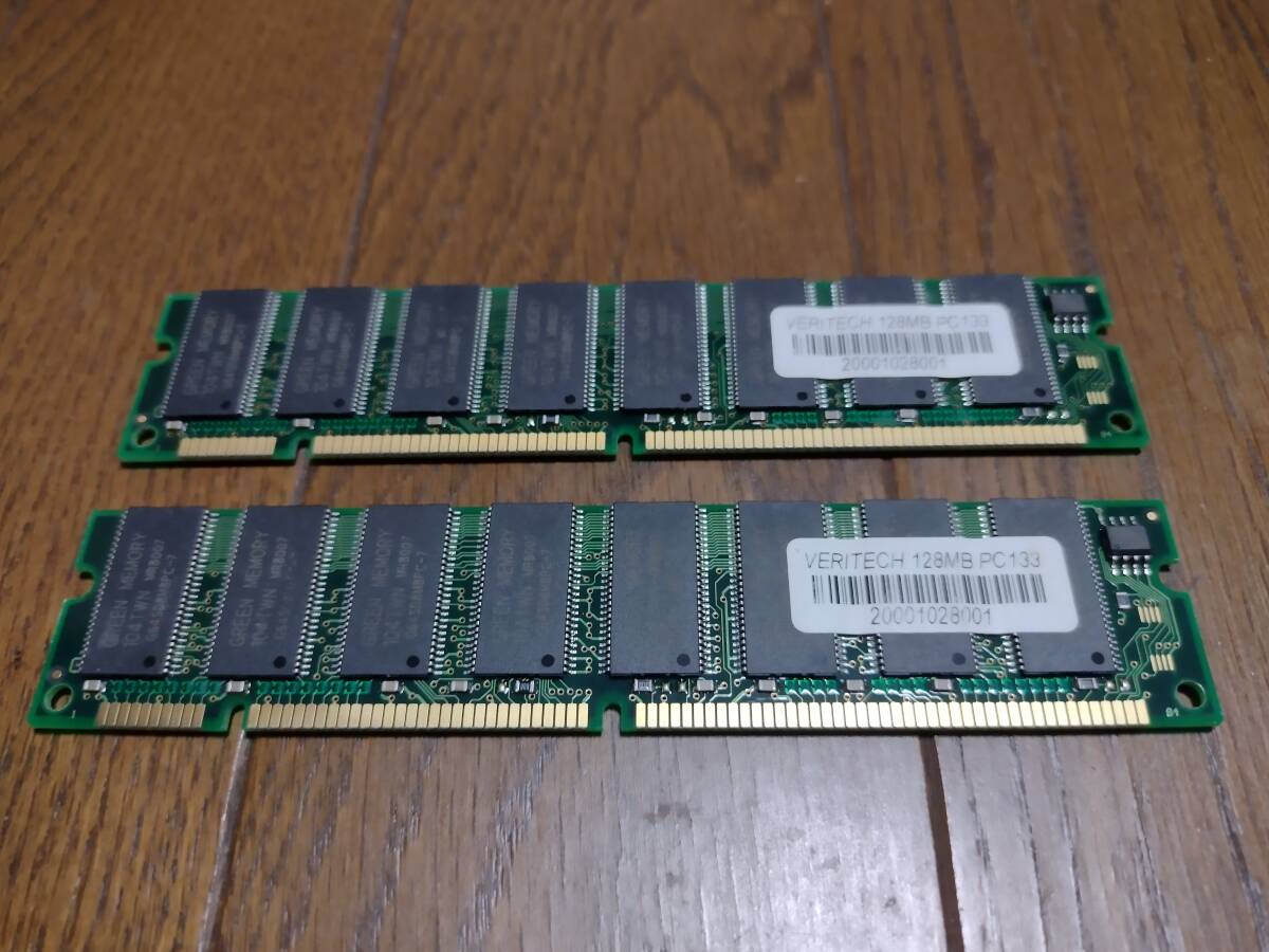 PC133 SDRAM 128MB 2枚