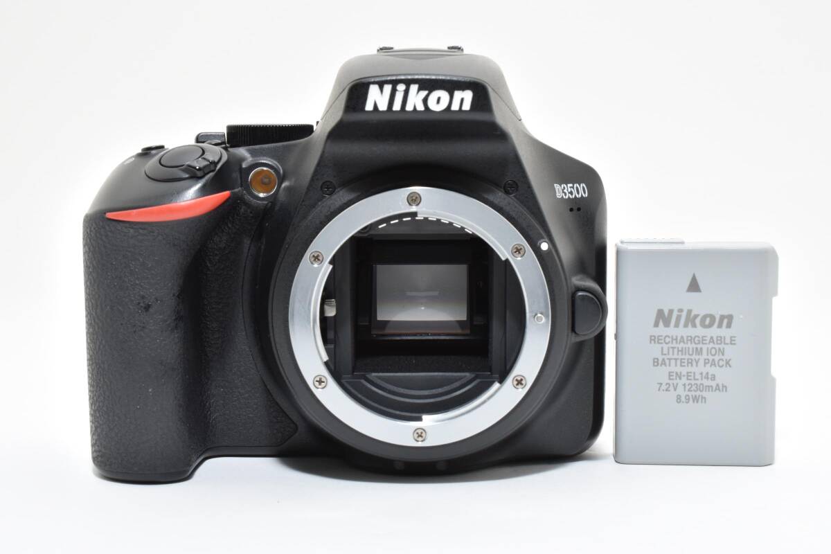 ニコン　Nikon D3500 ボディ シャッター回数6417回 【動作確認済】 #9526 F.June.1926