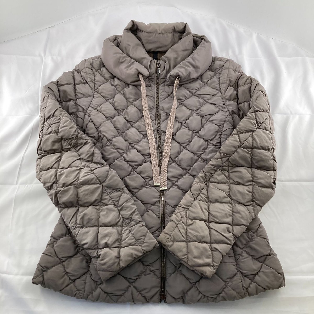 MONCLER(モンクレール)　ACANTHE GIUBBOTTO　サイズ1　キルティングダウンジャケット　ブラウン