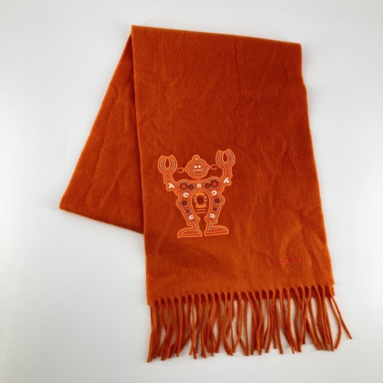 HERMES　ハロー ミスター ファリエール マフラー