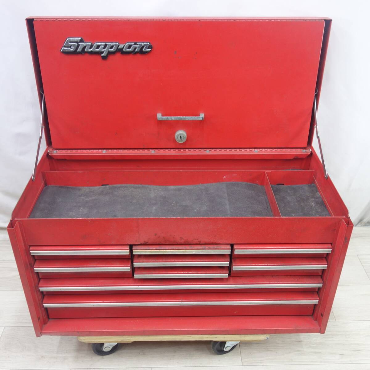 ◆Snap-on スナップオン トップ チェスト 工具箱 道具箱 作業箱 ツール ボックス チェスト 型番 不明 鍵無し◆