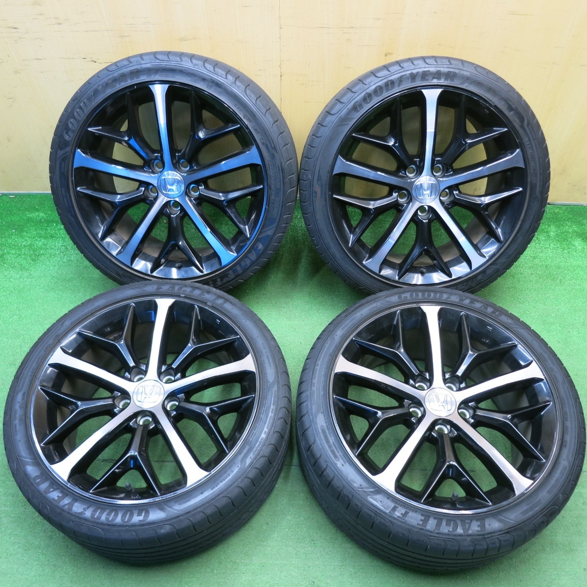 4本価格★ホンダ FK7 シビック 純正 235/40R18 グッドイヤー イーグル F1 18インチ PCD114.3/5H★6040510HAノ