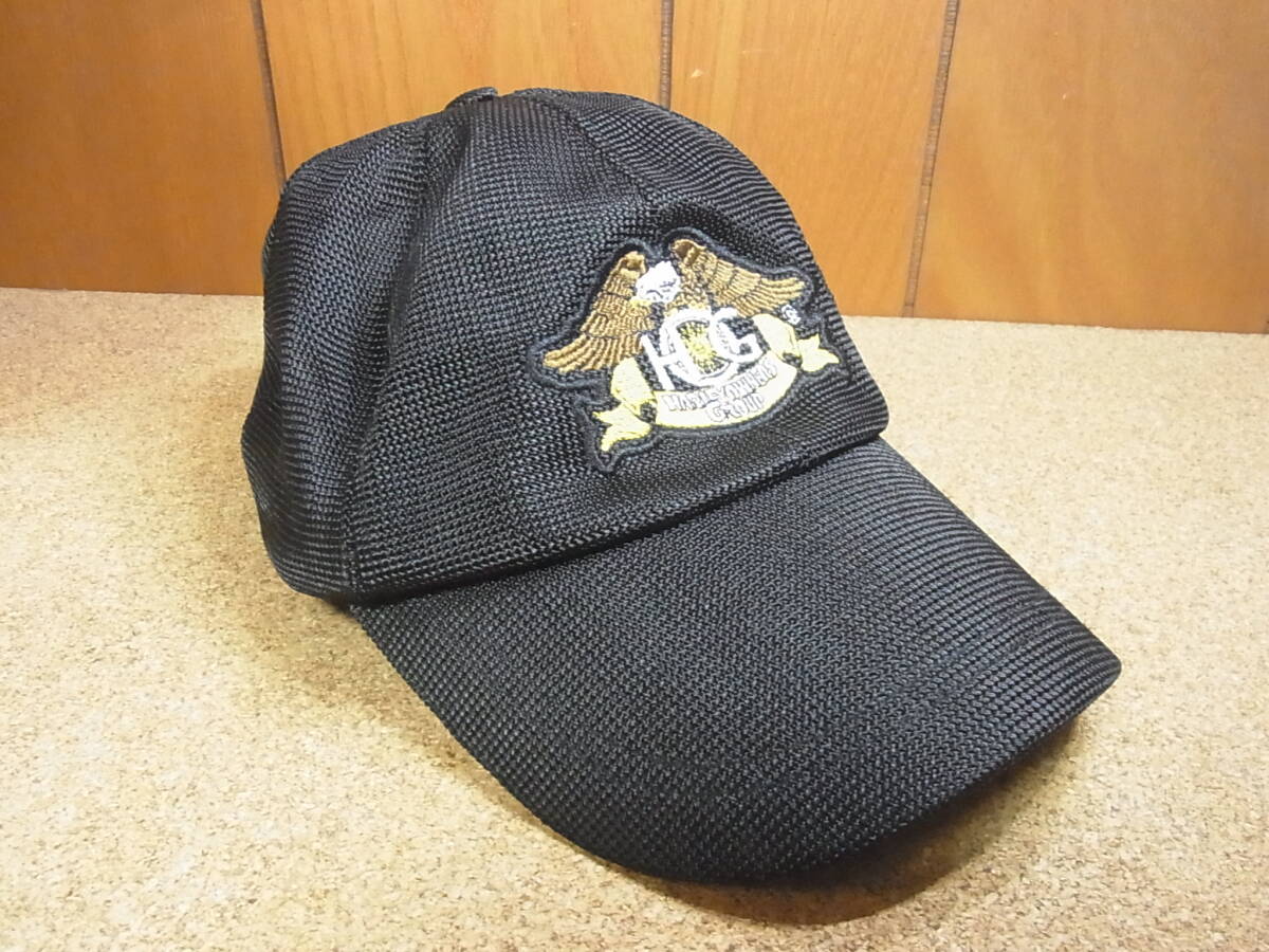 未使用　Harley Davidson ハーレーダビッドソン HOG　アメリカンキャップブラック色　メッシュ