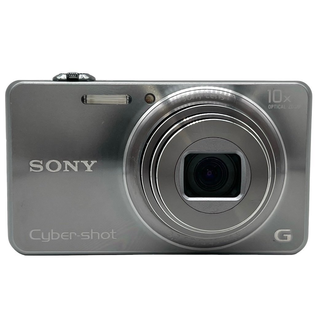 1円スタート！ SONY　ソニー　カメラ　デジタルカメラ　Cyber shot　DSC-WX100　動作確認済み　中古品　コンパクトサイズ　蘇や(BBY3553)