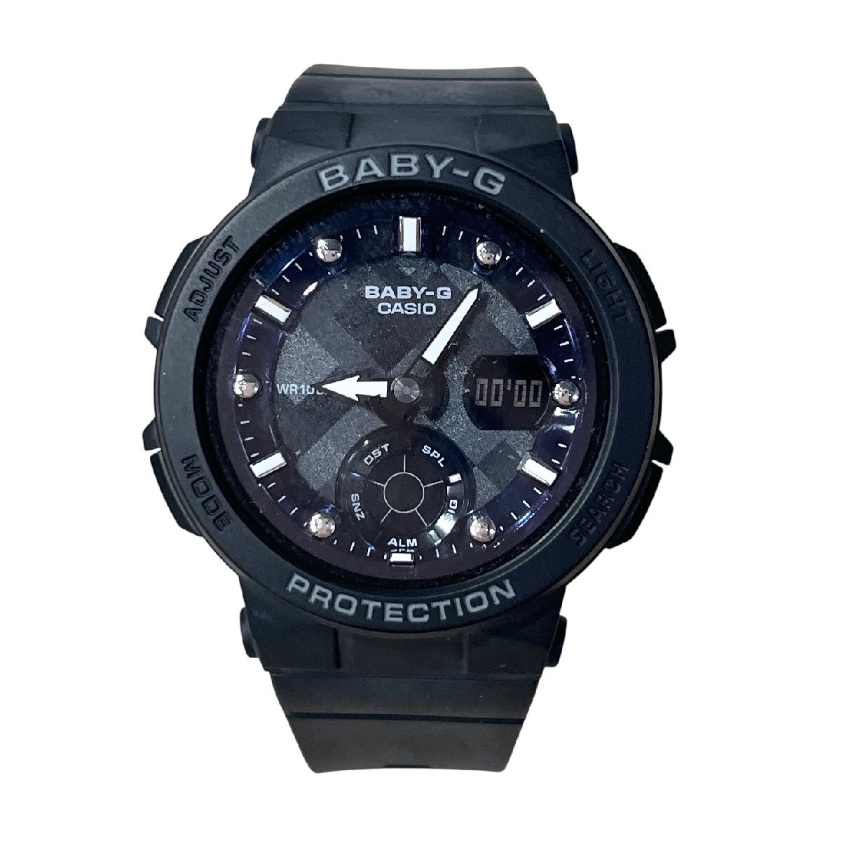 CASIO　カシオ　時計　腕時計　BABY-G　BGA-250　ベイビージー　ブラック　クオーツ　不動　ジャンク品　コンパクトサイズ　蘇や(TPS112)