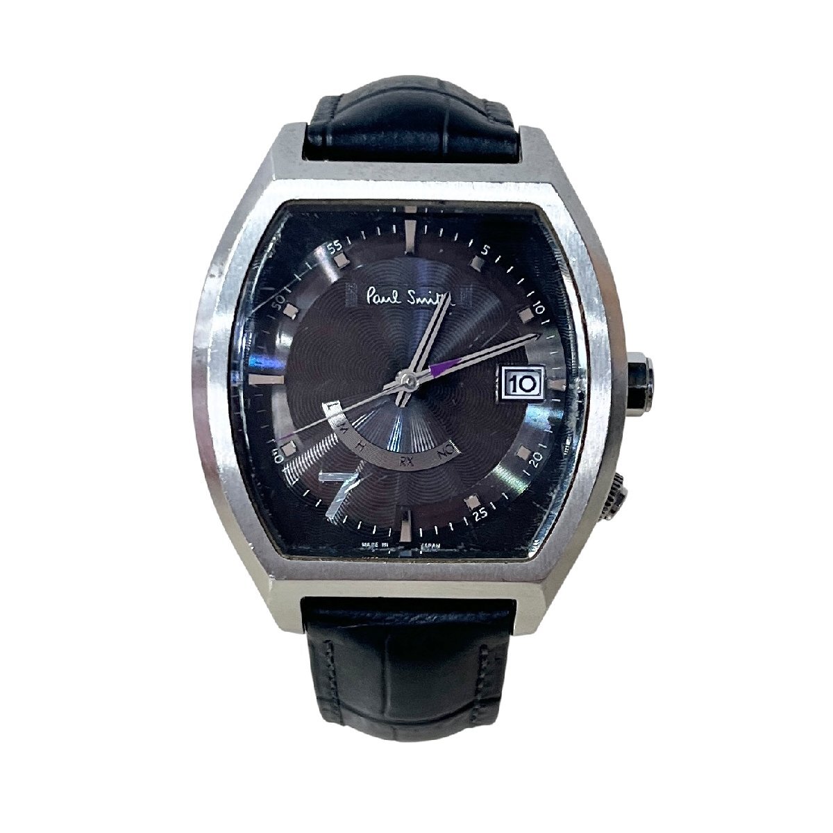 Paul Smith　ポールスミス　時計　腕時計　H416-S080843　デイト　電波ソーラー　不動　ジャンク品　コンパクトサイズ　蘇や(TPS119)