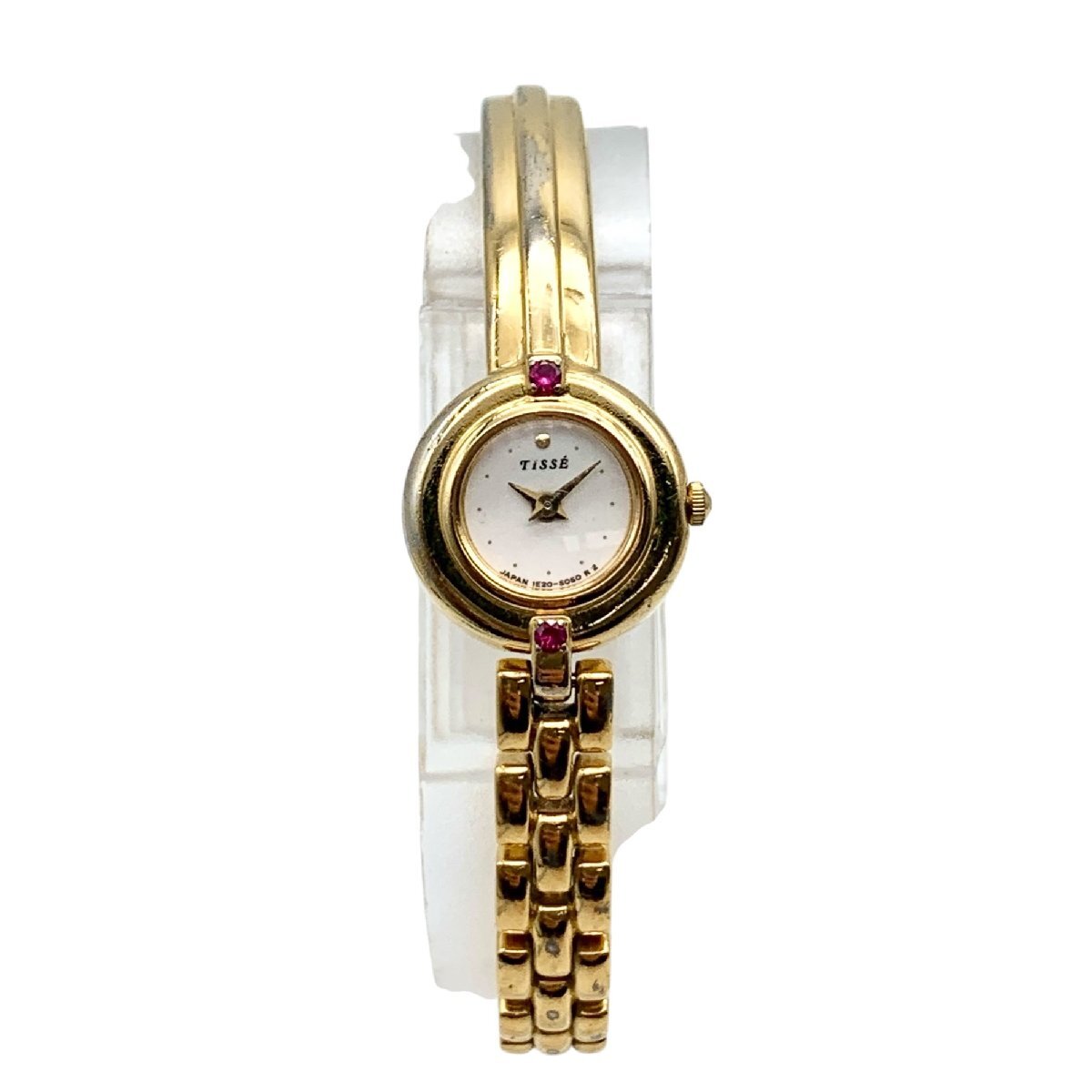 稼働　SEIKO　セイコー　時計　腕時計　TISSE　ティセ　1E20-2030　バングルウォッチ　クオーツ　中古品　コンパクトサイズ　蘇や(TPS127)