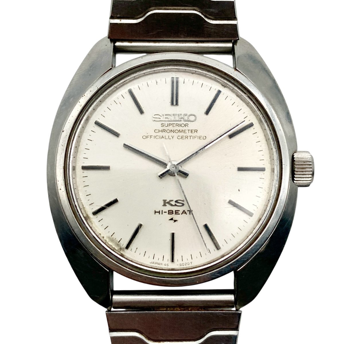 SEIKO　セイコー　時計　腕時計　キングセイコー　KS　45-8010　手巻き　不動　ジャンク品　コンパクトサイズ　蘇や(BBY3556)　