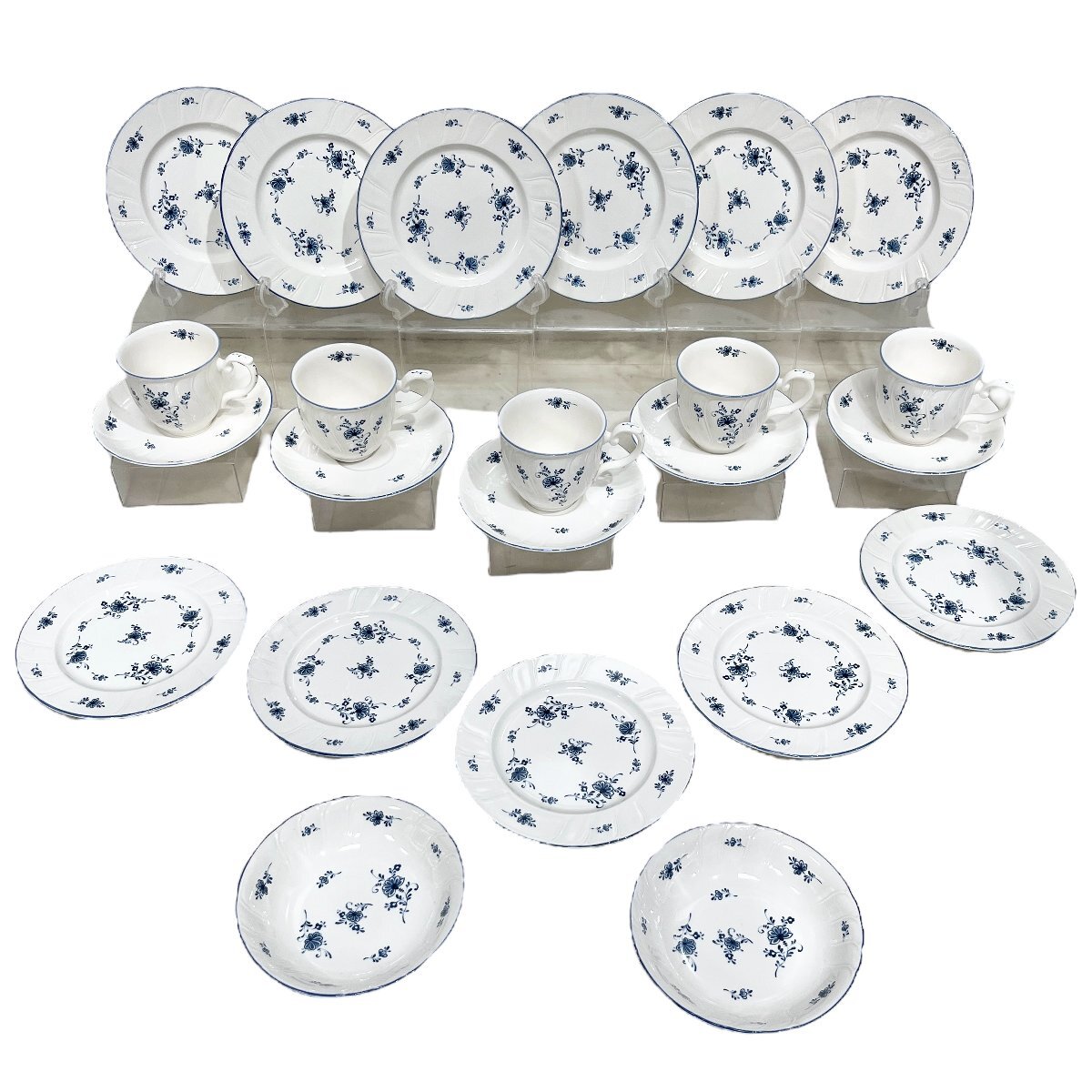 Noritake ノリタケ 食器 洋食器 大量 おまとめ Craftone クラフトーン カップ＆ソーサー 皿 深皿 小皿 中古品 120サイズ 蘇や(MtY2727)