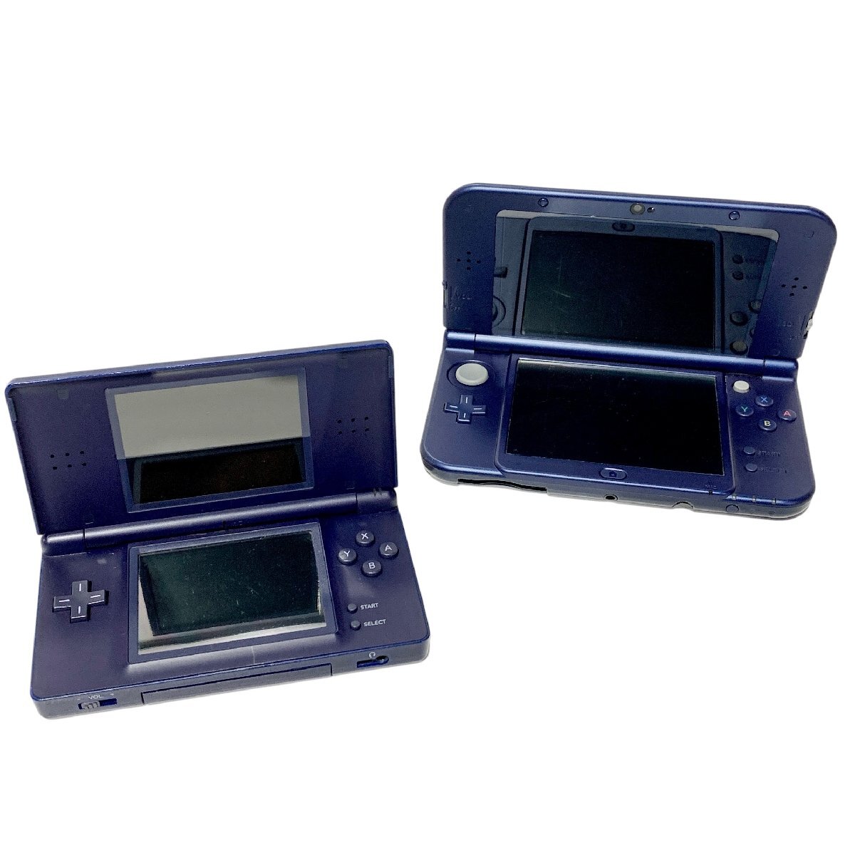 1円スタート！ Nintendo ニンテンドー ゲーム DS Lite/3DS LL 2点 おまとめ 動作未確認 ジャンク品 コンパクトサイズ 蘇や(HY1415)
