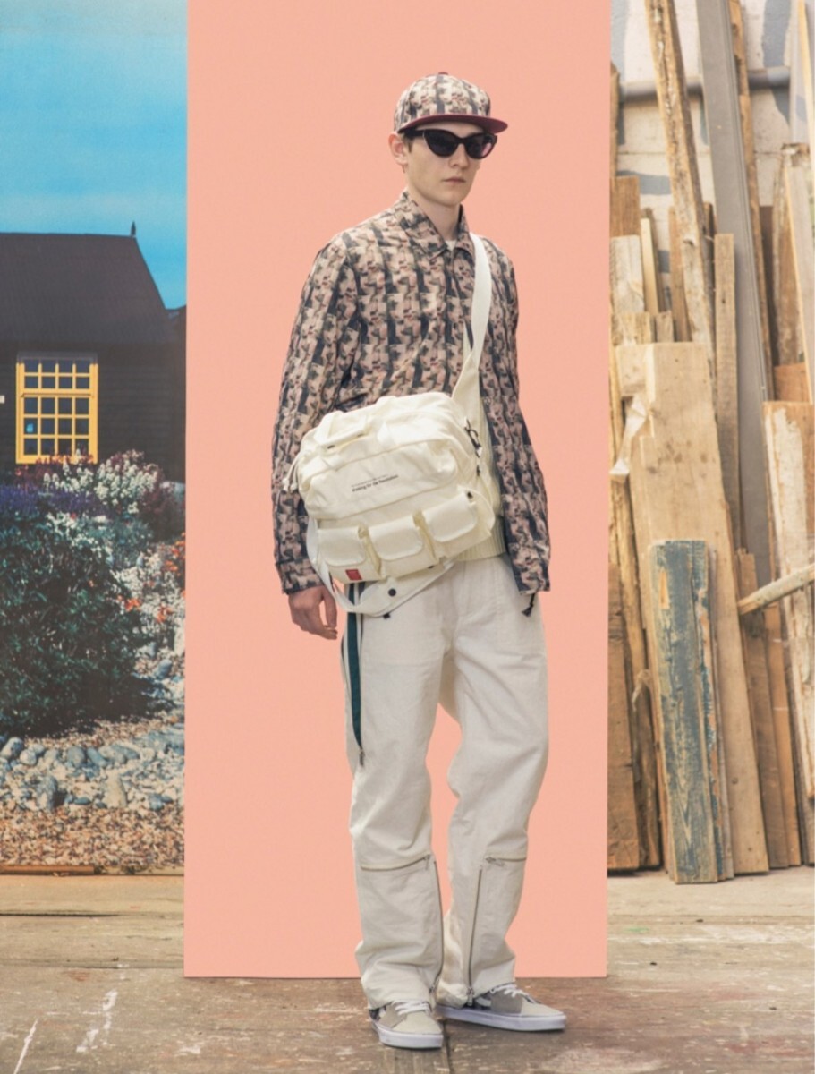 UNDERCOVER 2017 SPRING -SUMMERIMPROVISATION CONCEPTS期　モザイク柄コーチジャケット　