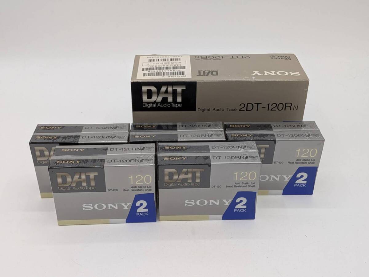 SONY ソニー DAT デジタルオーディオテープ DT-120RN カセット 10個セット 新品未開封　Y-1074