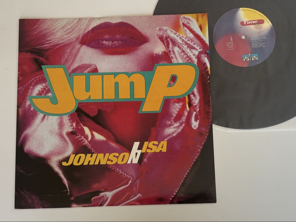 【92年伊Ori】LISA JOHNSON / JUMP(Extended/Bonus Groove/Edit/Inst/Dub) '12 TIME-REC.ITALY TRD1245 リサ・ジョンソン,Hi-NRG,EUROBEAT