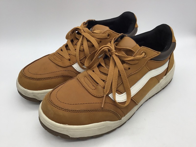  #6494 VANS バンズ スニーカー 靴 茶色 ブラウン サイズ28cm メンズ おしゃれ