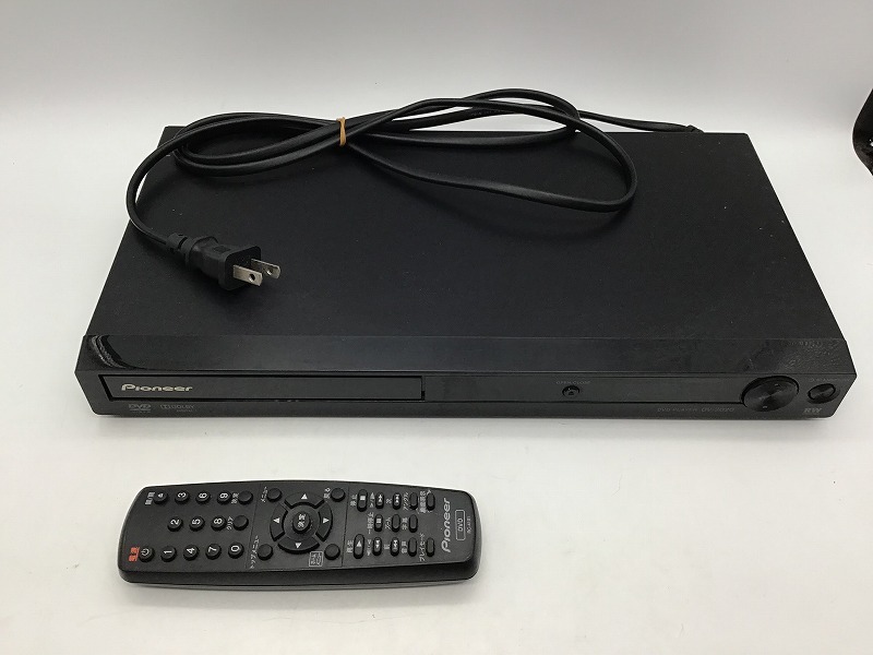 #4473 Pioneer パイオニア DVDプレーヤー DV-2020 2014年製 リモコン RC-4101 ２点セット おまとめ 家電 通電〇 動作未 ジャンク
