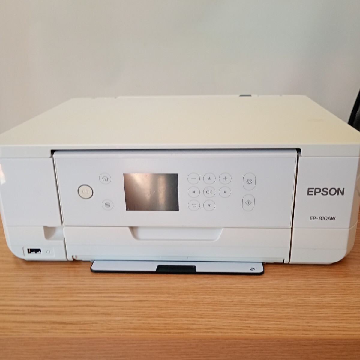 【0618A】EPSON エプソン インクジェットプリンター EP-810AW プリンター　ジャンク品　パーツ取り　 ホワイト カラリオ