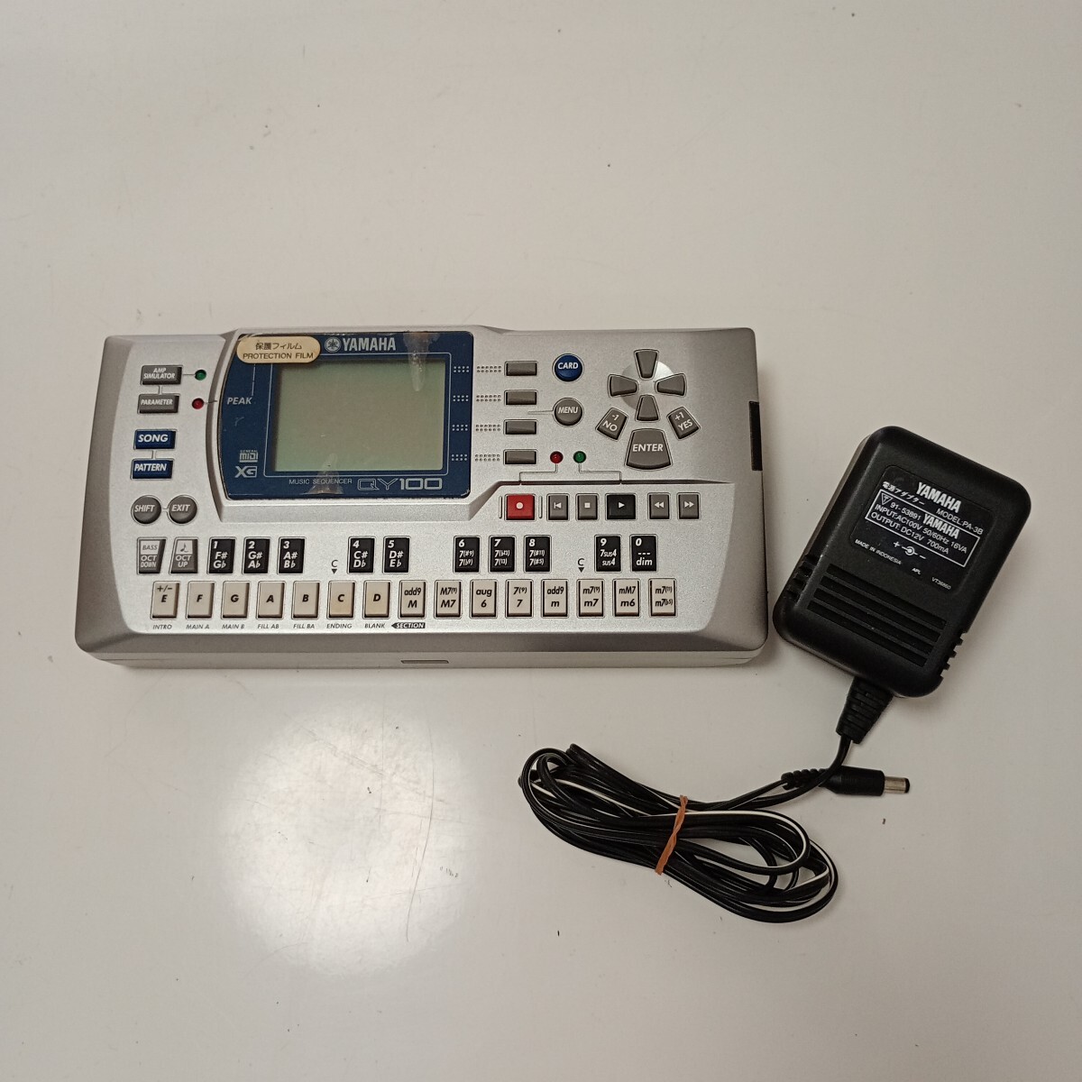 【0623C】100円スタートYAMAHA ヤマハ ミュージックシーケンサー モバイルシーケンサー QY100 シーケンサー リズムマシン