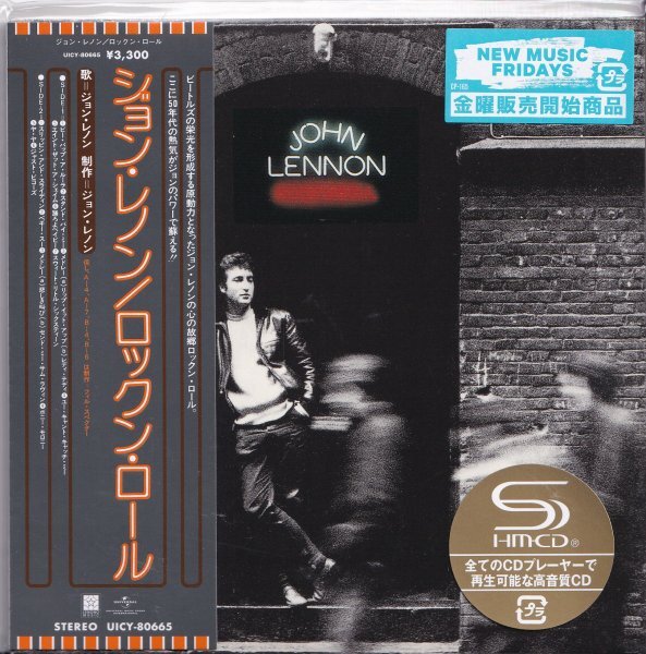 《新品》即決 紙ジャケットG【ロックン・ロール / ジョン・レノン《高音質・SHM-CD》】帯付/未開封