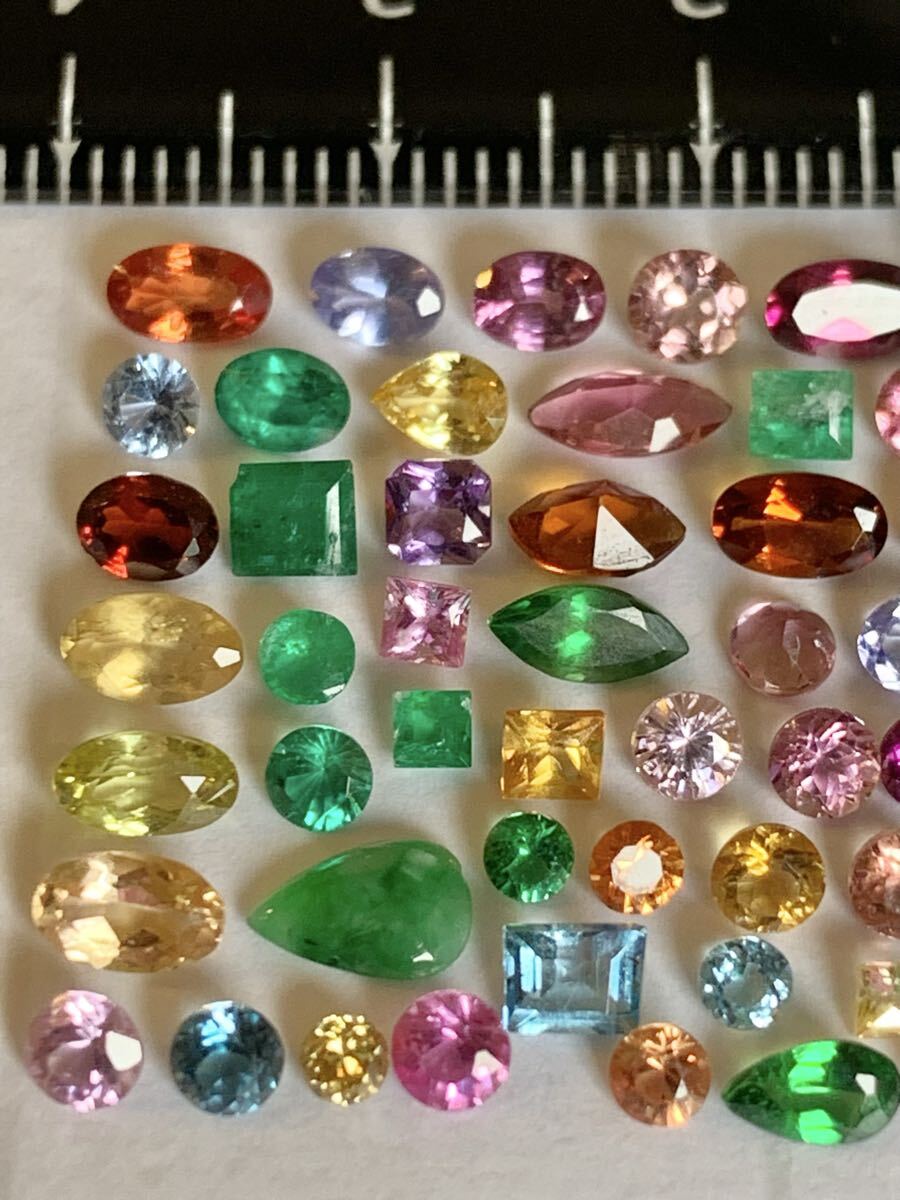 天然エメラルドなど色石ルースおまとめ品 No.352