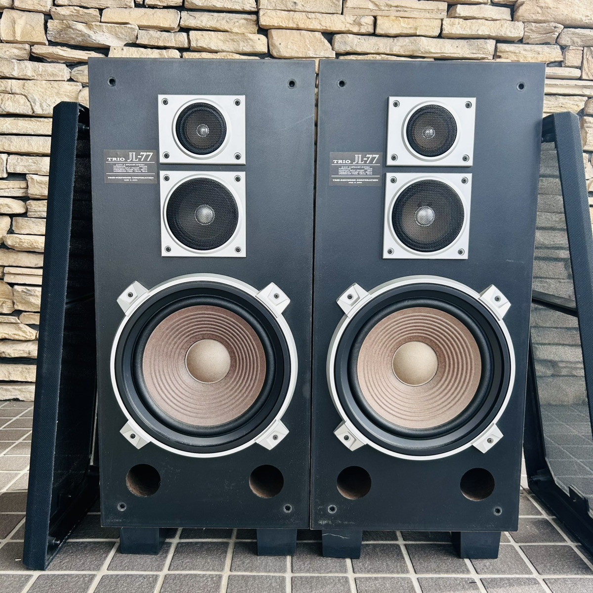 札幌発 TRIO スピーカーペア JL-77 トリオ 北HH2