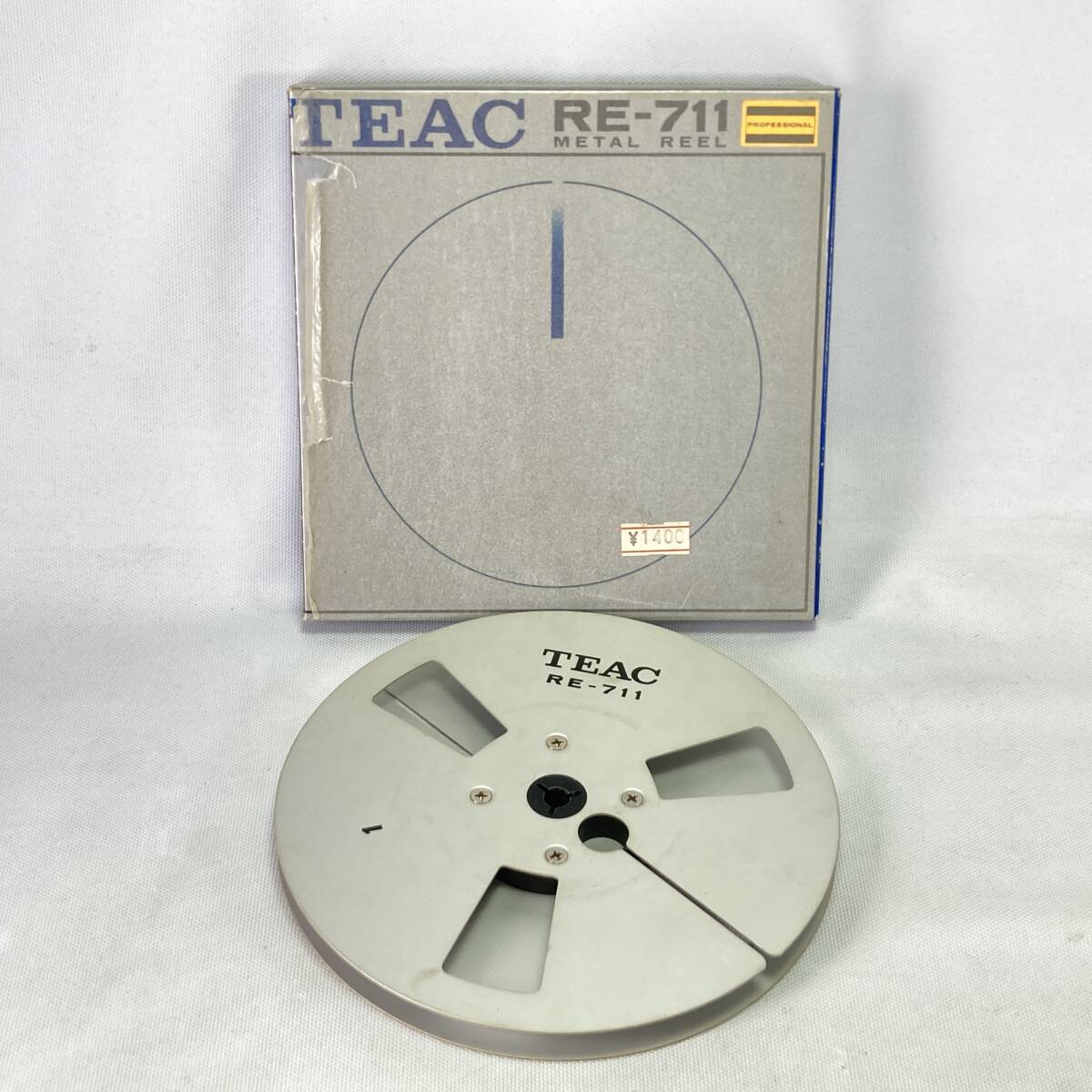 TEAC RE-711 ティアック 空リール メタルリール オープンリール ② 26F 北KI2