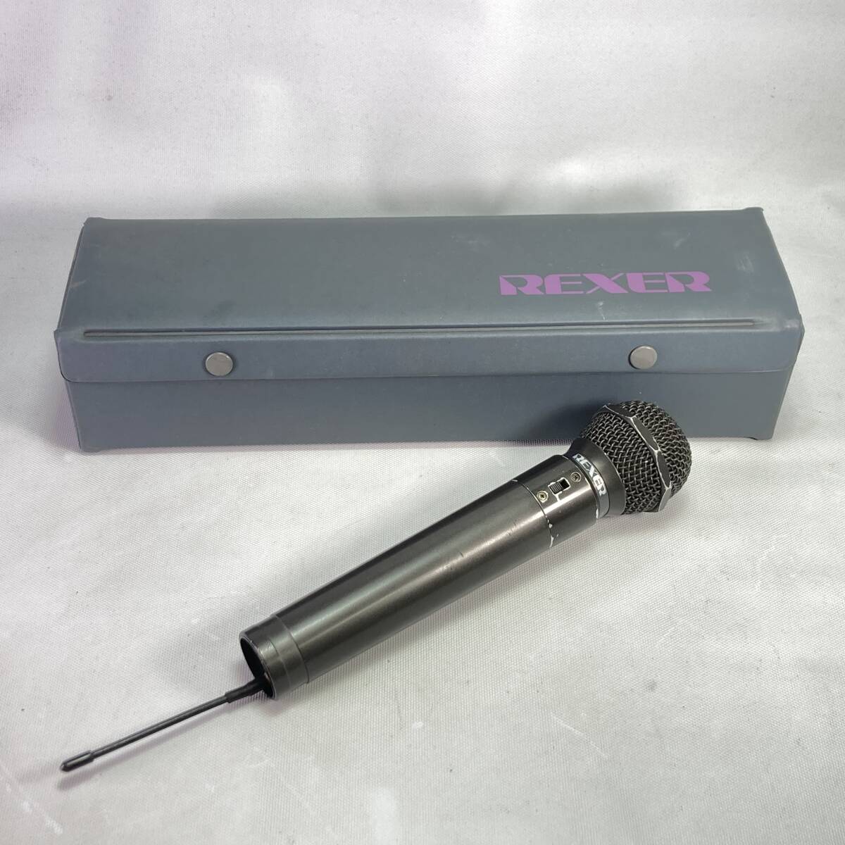 REXER UNI-DIRECTION 250 OHMS レクサー ワイヤレスマイク 【現状販売品】 ① 26F 北KI2